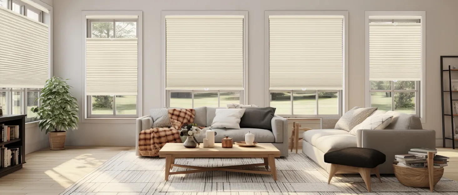DEZ Furnishings Light Filtering Cellular Shades