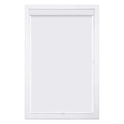 DEZ Furnishings Cordless Blackout FreeStop Roller Shade, White